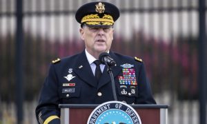 председателят на Съвета на началник-щабовете на американската армия генерал Марк Мили