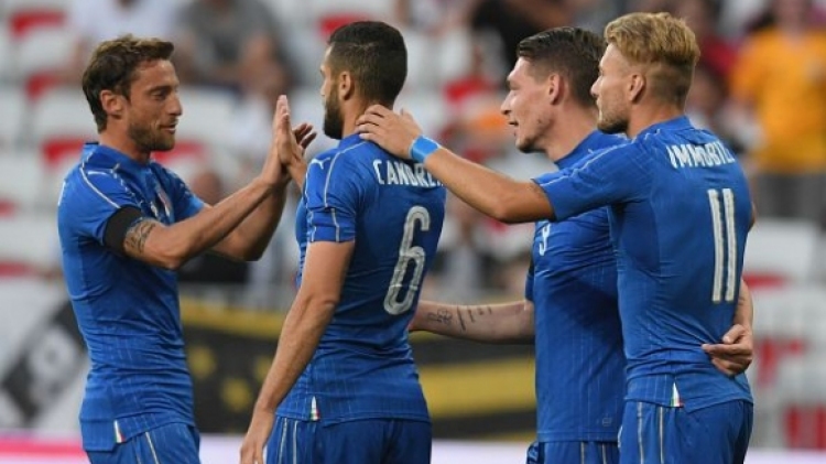 Италия започна с победа срещу Северна Ирландия в световните квалификации