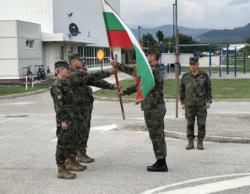 Първата ротация на българския контингент в операцията на ЕС в Босна и Херцеговина „АЛТЕА“ бе извършена успешно
