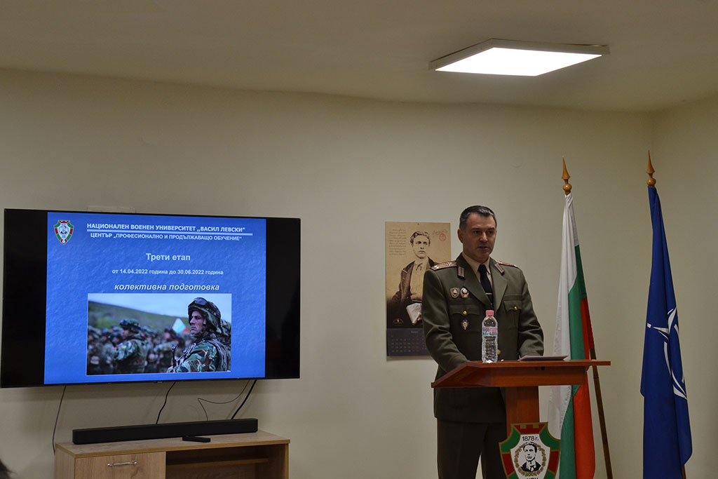 Подполковник Стефан Маринов: Близо 10% от резервистите искат да се обучават в НВУ