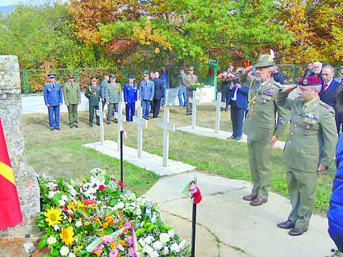 Край Битоля почетохме паметта на загиналите  български воини