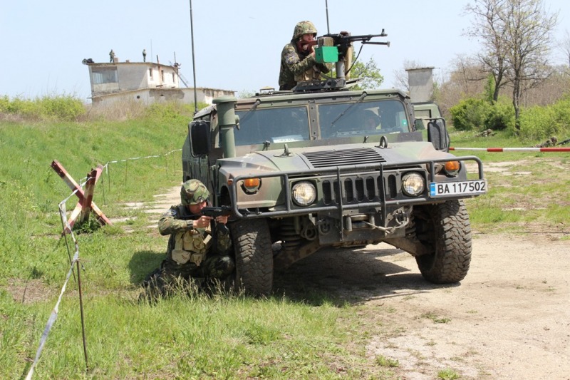 На учебен полигон „Добрич“ край Хасково сертифицираха 38-ия контингент за Афганистан