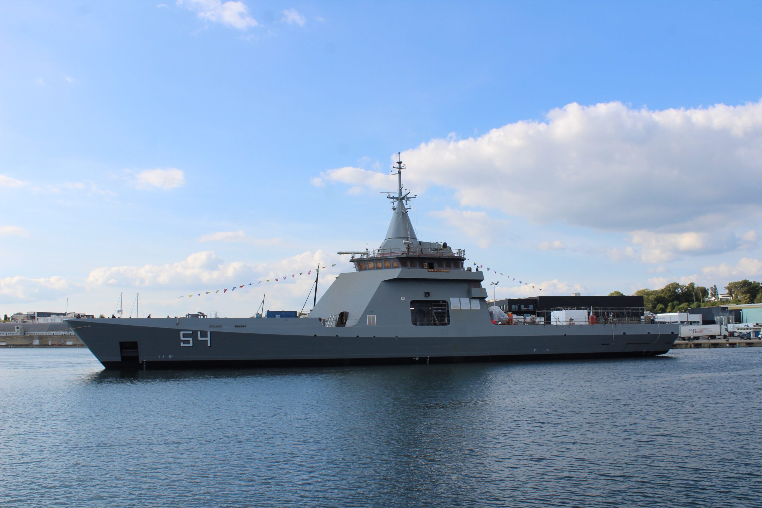 Аржентина получи четвърти нов патрулен кораб
