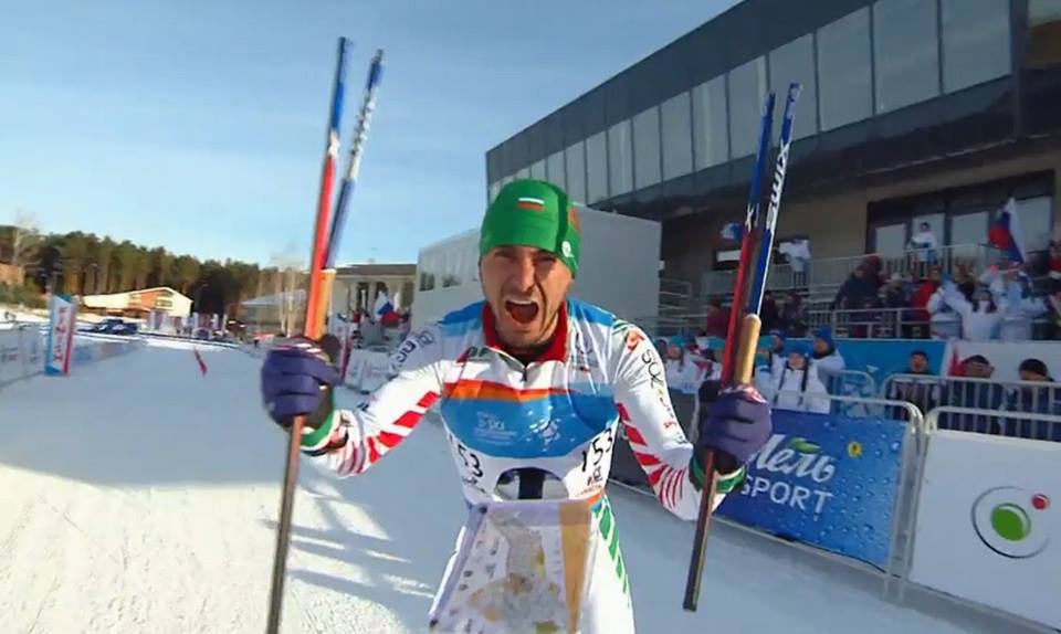 Сребърен медал за Станимир Беломъжев в средната дистанция на веригата „Ски О Тур“
