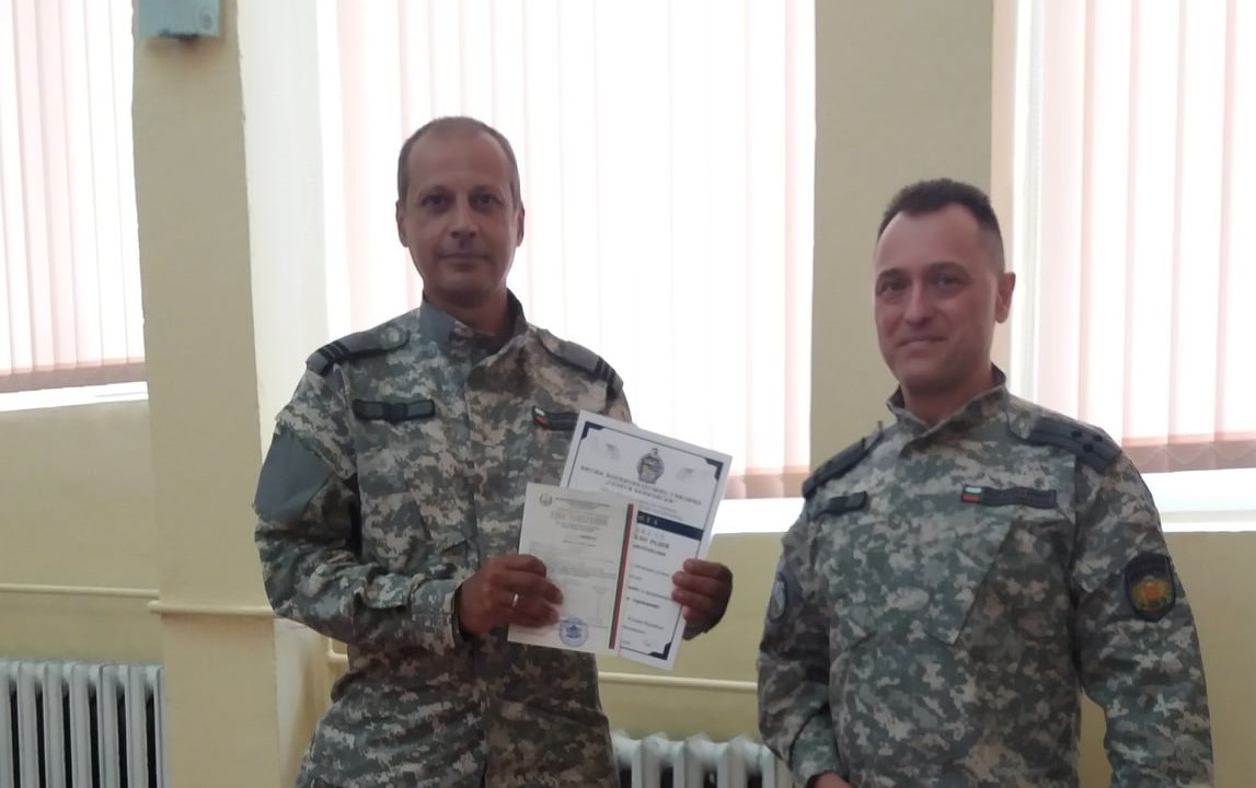 Курс за длъжността „Заместник командир на взвод“ завърши в Професионалния сержантски колеж – ВВС