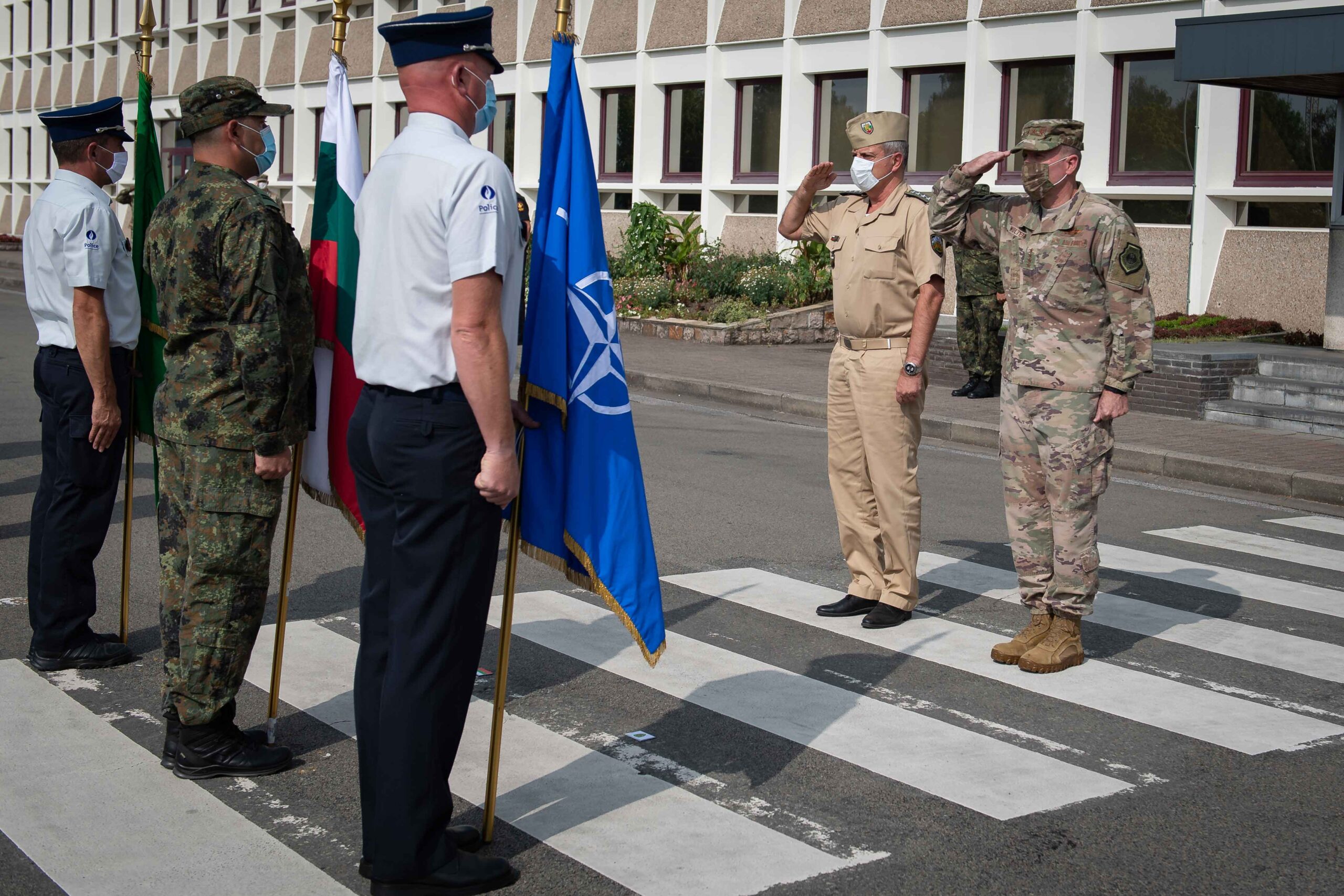 Първо посещение на началник на отбраната в Съюзното командване на НАТО в Европа
