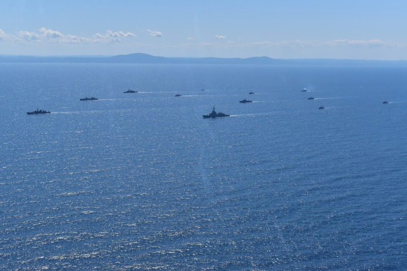 Корабите, участващи в националното военноморско учение „Бриз 2020“, изпълняват планираните задачи на море