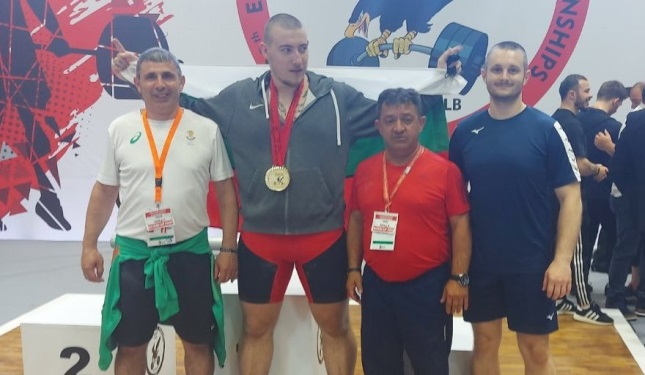 България с отборната Купа на европейското по щанги в Тирана