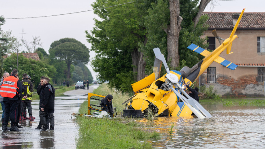 Продължава евакуирането в наводнената италианска област Емилия-Романя