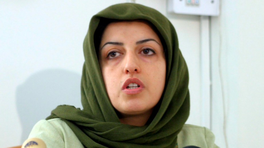 Хвърлена в затвора иранска активистка получава тазгодишната Нобелова награда за мир