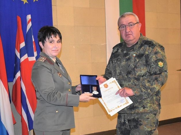 Награди за военнослужещи от Съвместното командване на силите