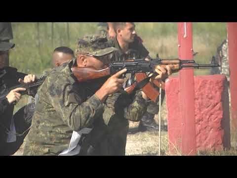 Държавен военен шампионат по военен многобой – стрелба с автомат „Калашников“АК-47