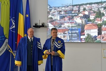 Бригаден генерал Маламов стана „Почетен сенатор“ на Военновъздушната академия „Анри Коанда“
