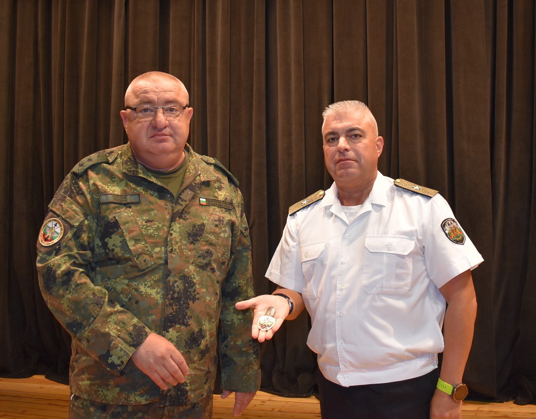 Флотилен адмирал Галин Манев е новия началник на щаба на Съвместното командване на силите