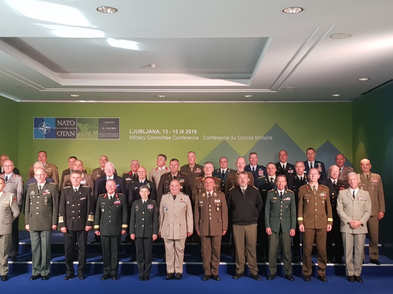 Заместник-началникът на отбраната вицеадмирал Емил Ефтимов участва в конференцията на Военния комитет на НАТО в Любляна