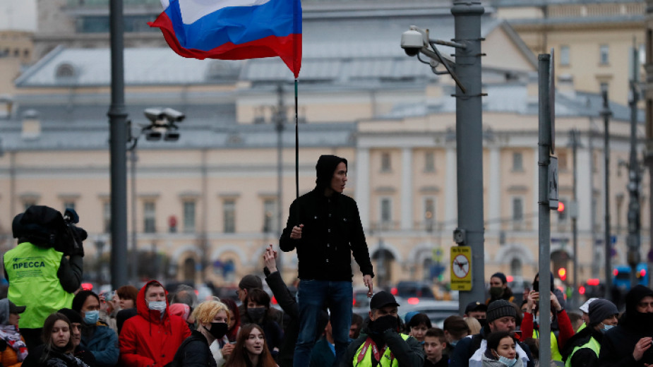 Хиляди задържани в Русия по време на протести в защита на Алексей Навални