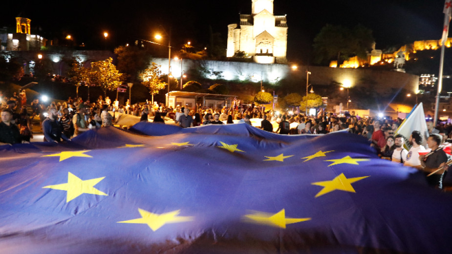 Протести в Грузия с искане за членство в ЕС