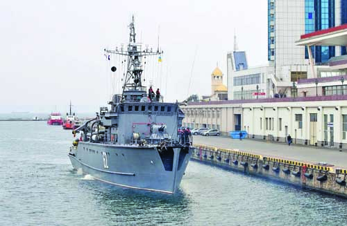 „Шквал” посети Одеса в състава на група кораби на НАТО