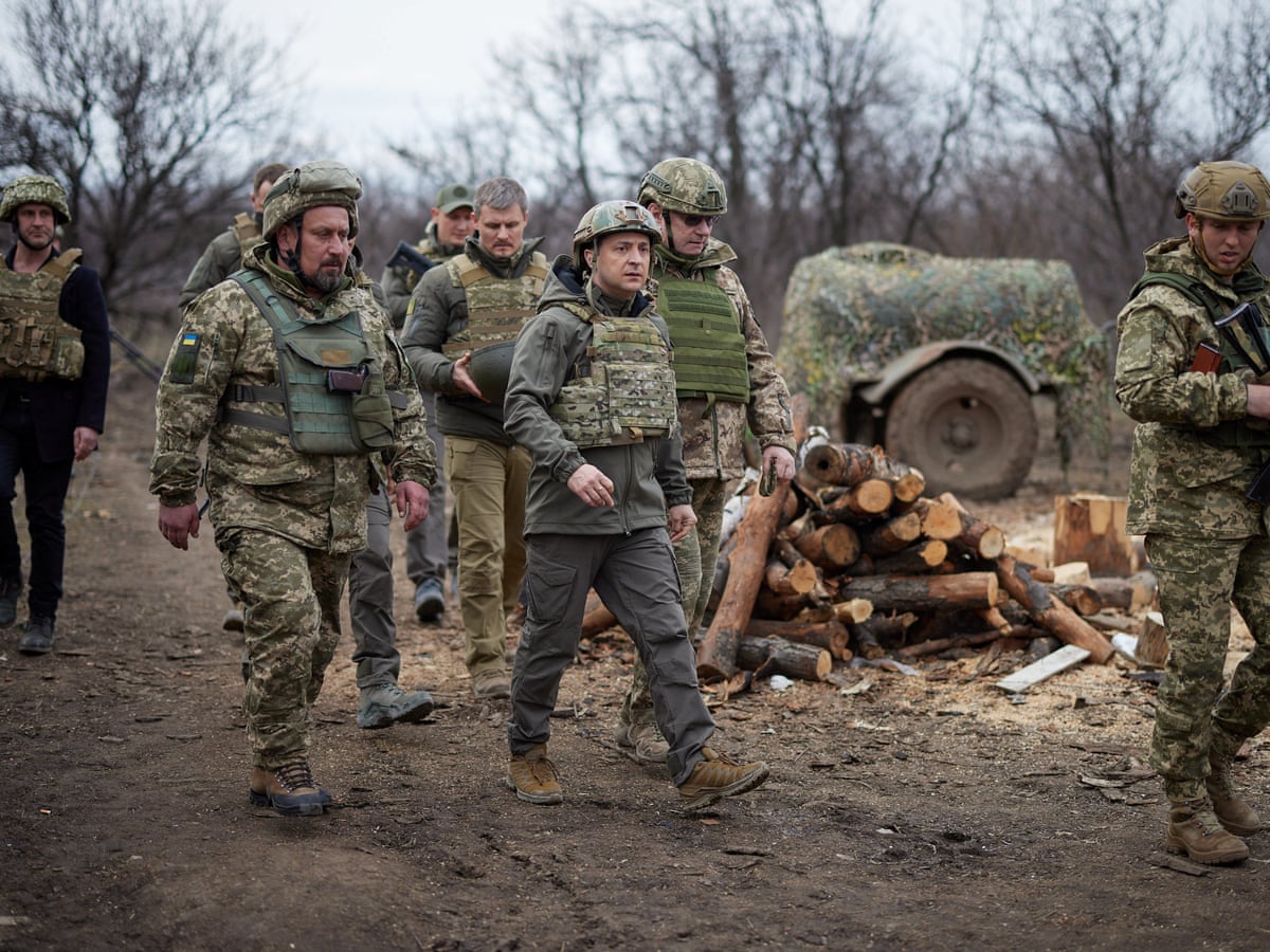 Военна жега в хладната украинска пролет