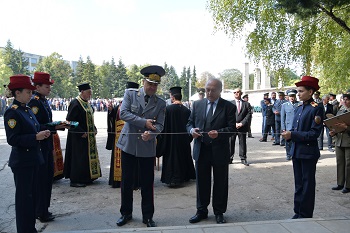 Откриха реновирания битов корпус във факултет „Артилерия, ПВО и КИС“