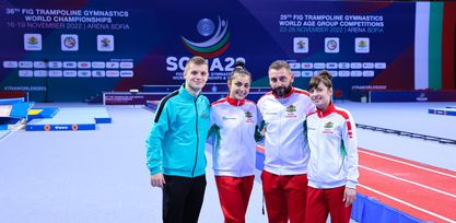 Сестрите Христина Пенева и Мариела Пенева отпаднаха в квалификациите на синхронните скокове на Световното първенство по скокове на батут в София - armymedia.bg Сестрите Христина Пенева и Мариела Пенева отпаднаха в квалификациите на синхронните скокове на Световното първенство по скокове на батут в София