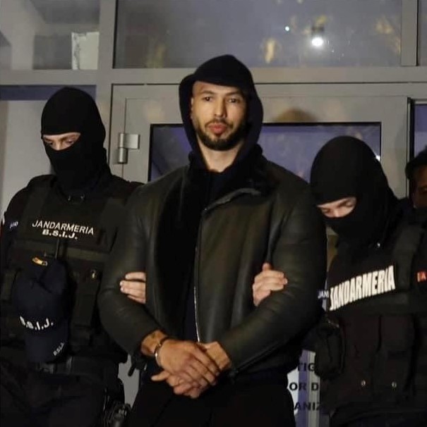 Андрю Тейт арестуван в Румъния във връзка с дело за трафик на хора