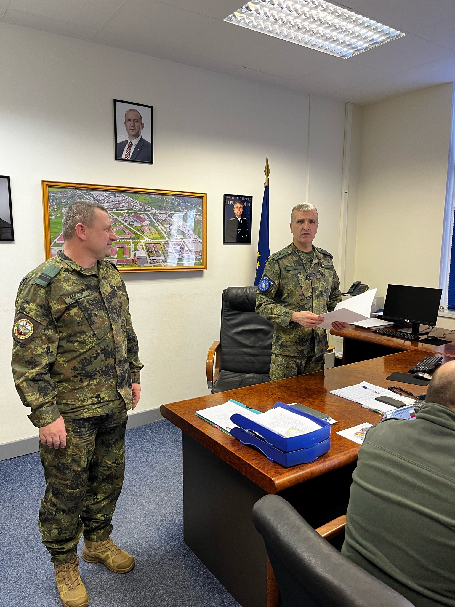 Поредна ротация на щабни офицери от състава на националния военен контингент в операцията на ЕС в Босна и Херцеговина „АЛТЕА“
