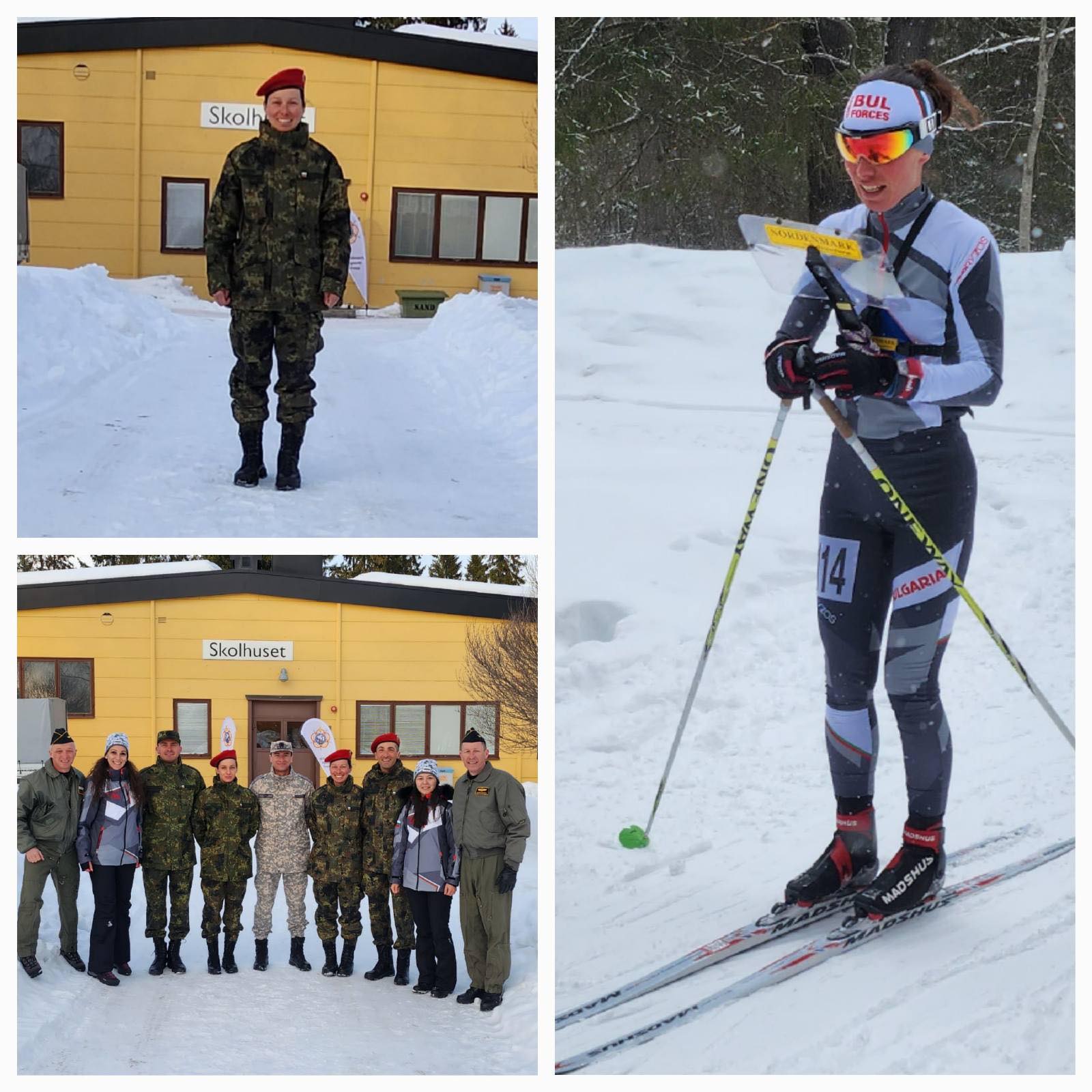 Два медала за България в ски ориентирането от първия ден на Военното Световно първенство по ски в Боден, Швеция