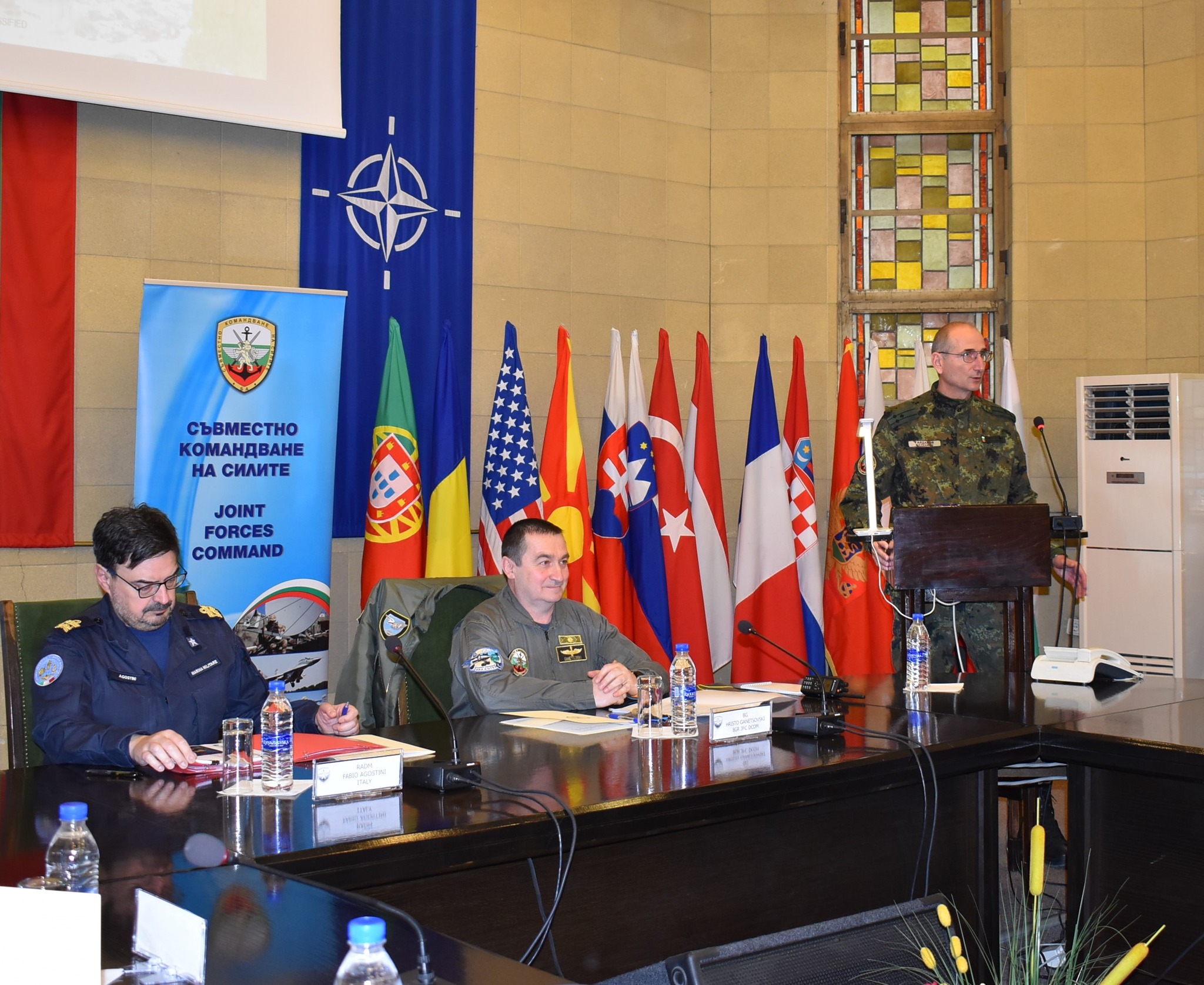 Съвместното командване на силите беше домакин на втората конференция за генериране на силите за многонационалната бойна група в Република България организирана от Съвместното оперативно командване, Италия