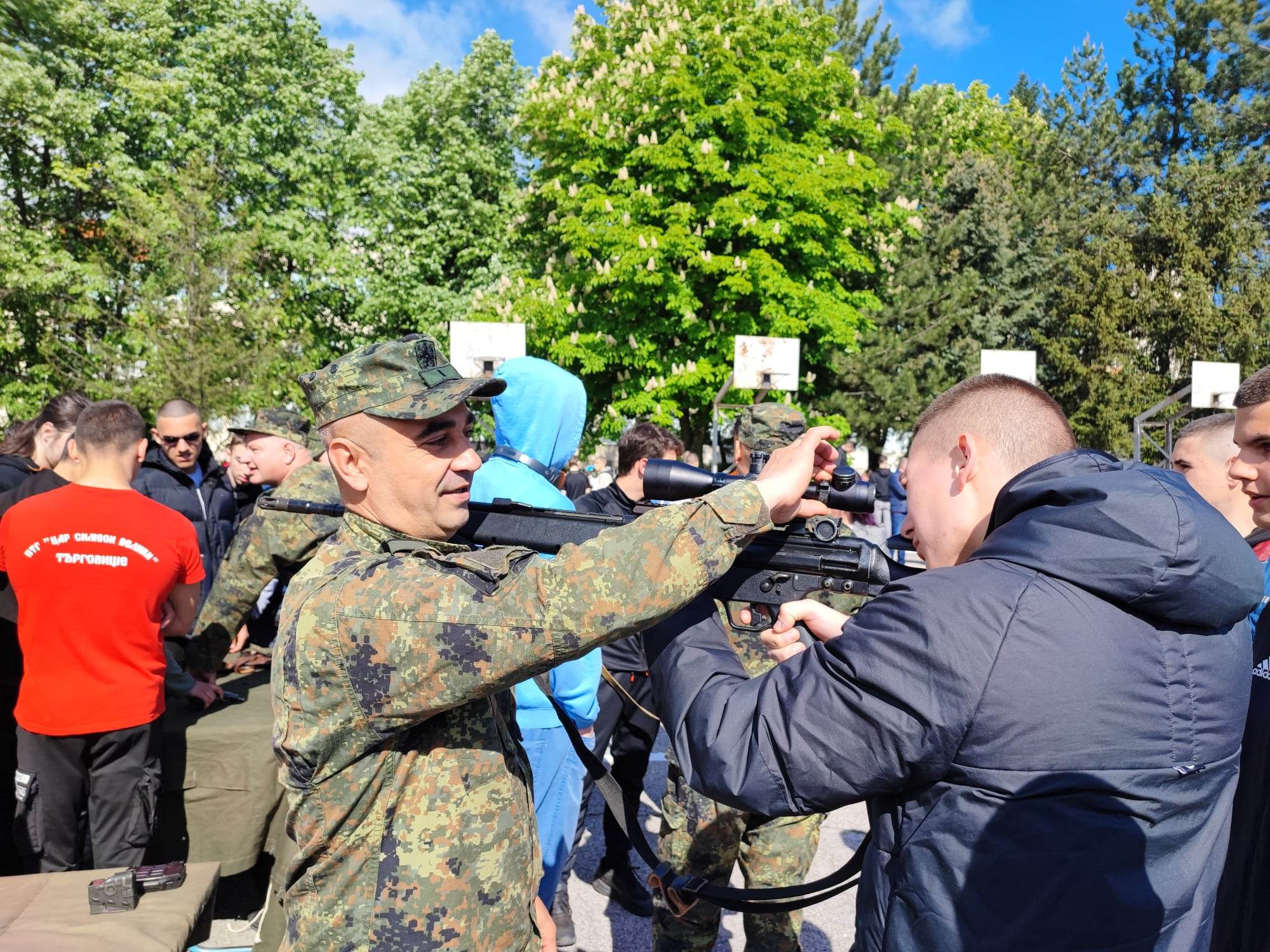 Популяризиране на военната професия в град Търговище