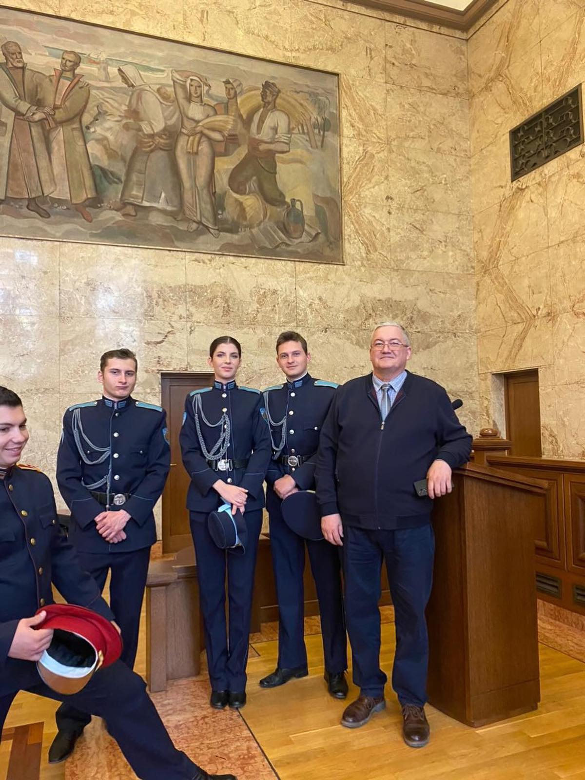Курсанти посетиха Софийския военен съд в Деня на отворени врати