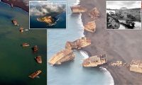 Призрачни кораби изплуваха от водите край Япония след земетресение