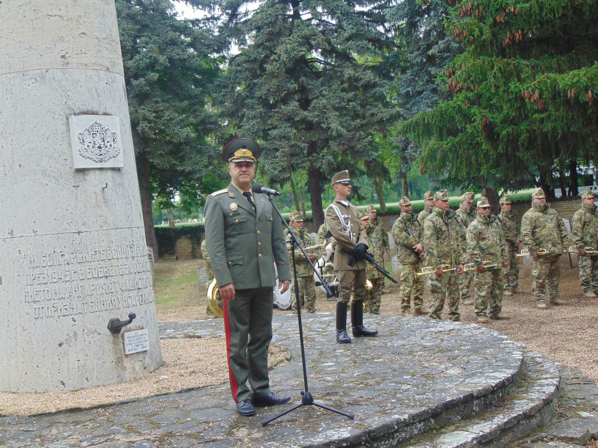 В Харкан и Пейч почетохме паметта на над 1500 български воини, загинали в Дравската епопея