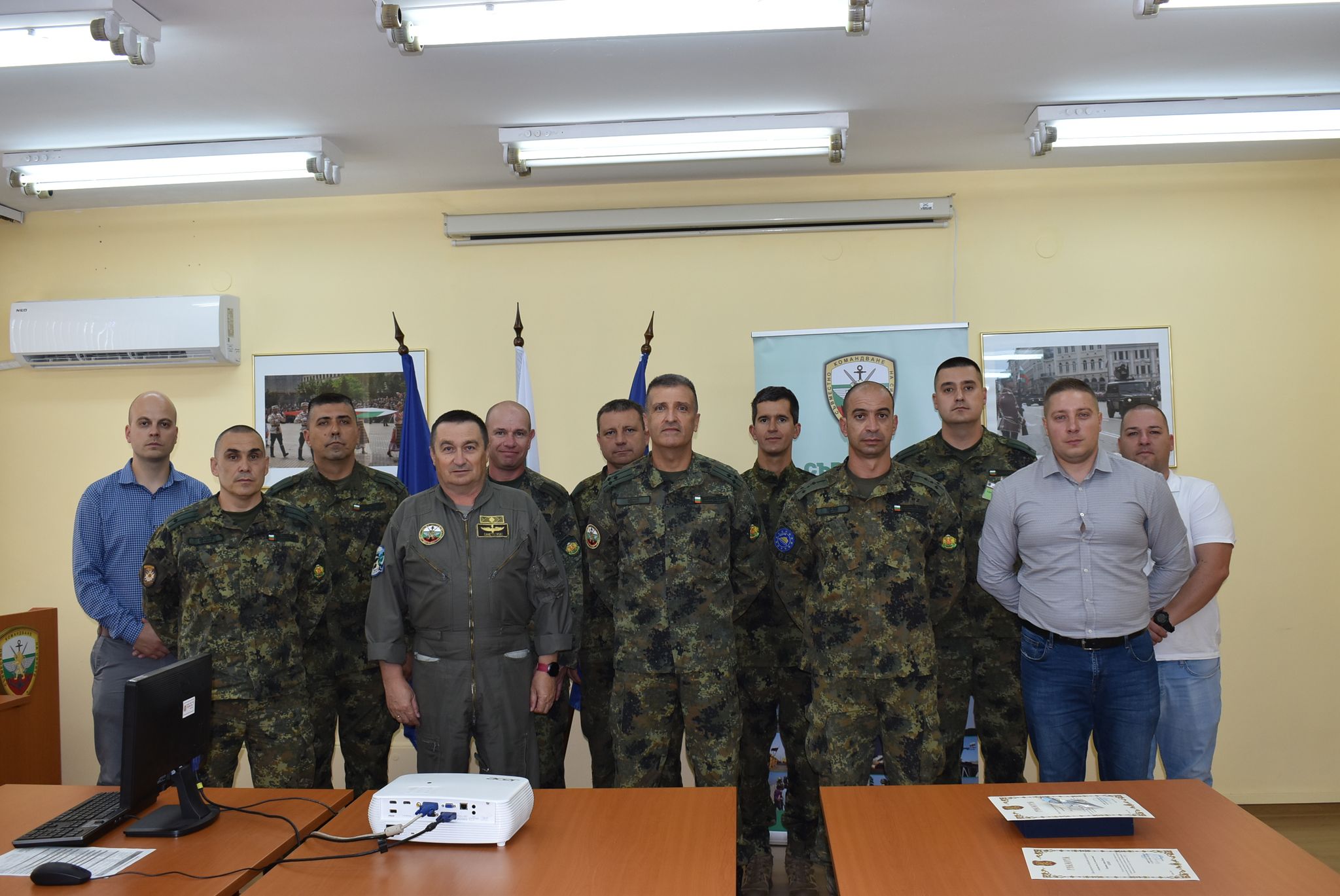 В СКС наградиха завърнали се военнослужещи от мисията в Босна и Херцеговина