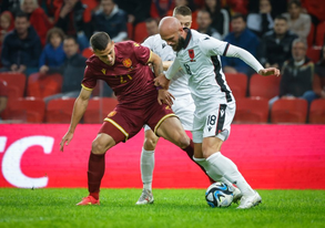Българският национален отбор по футбол загуби и от Албания в приятелски мач