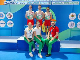Българите с отлична тренировка преди световната купа по скокове на батут във Варна