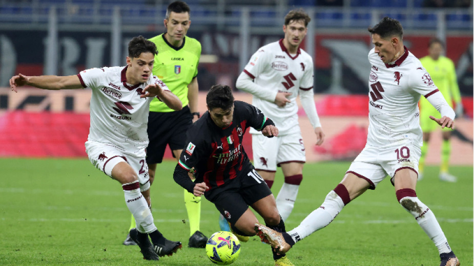 Торино изхвърли на осминафиналите шампиона Милан от турнира за Купата на Италия