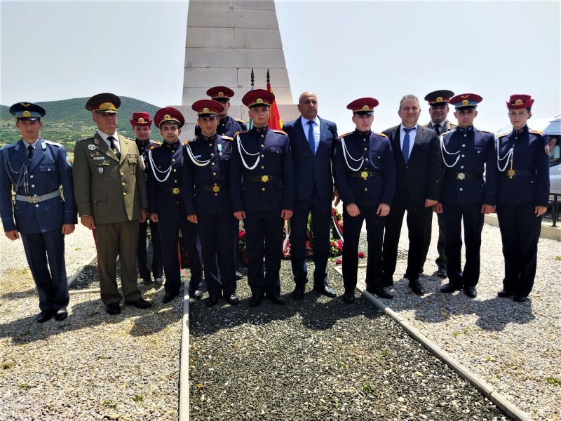 110-ата годишнина от героичната гибел на полковник Константин Каварналиев бе отбелязана с възпоменателна церемония край Дойран
