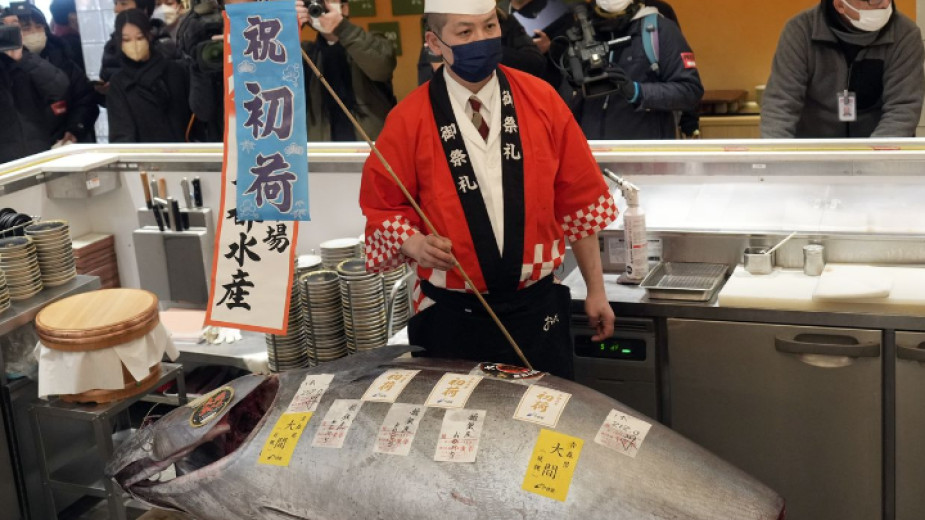 Броиха $273 000 за риба тон в Япония