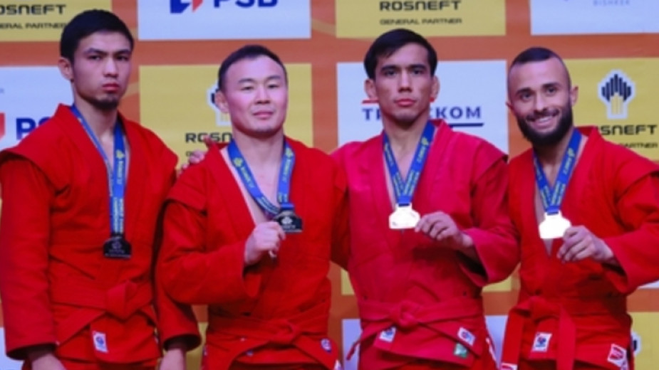 Борислав Янаков с бронзов медал на Световното първенство по самбо в Киргизстан