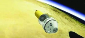 'Старлайнър' на корпорацията 'Боинг' ще бъде първата американска капсула, проектирана за кацане на твърда земя - с парашути.  Фото Boeing/Youtube