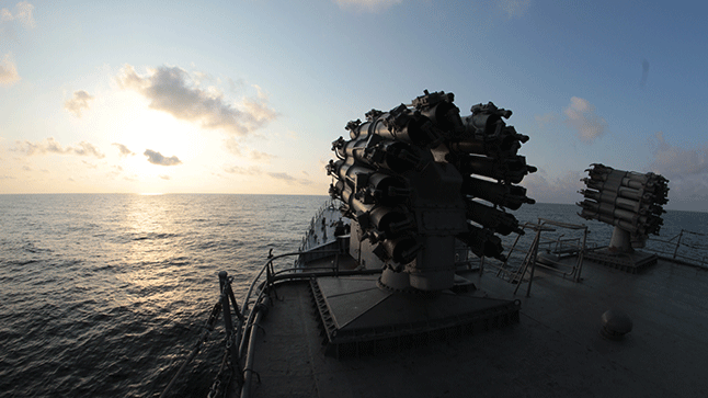 Китай изпита най-мощното корабно оръжие в света