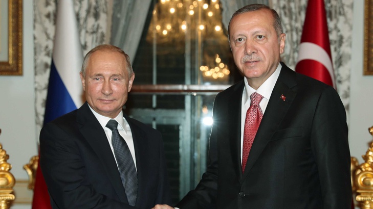Започна срещата на Ердоган и Путин в Сочи