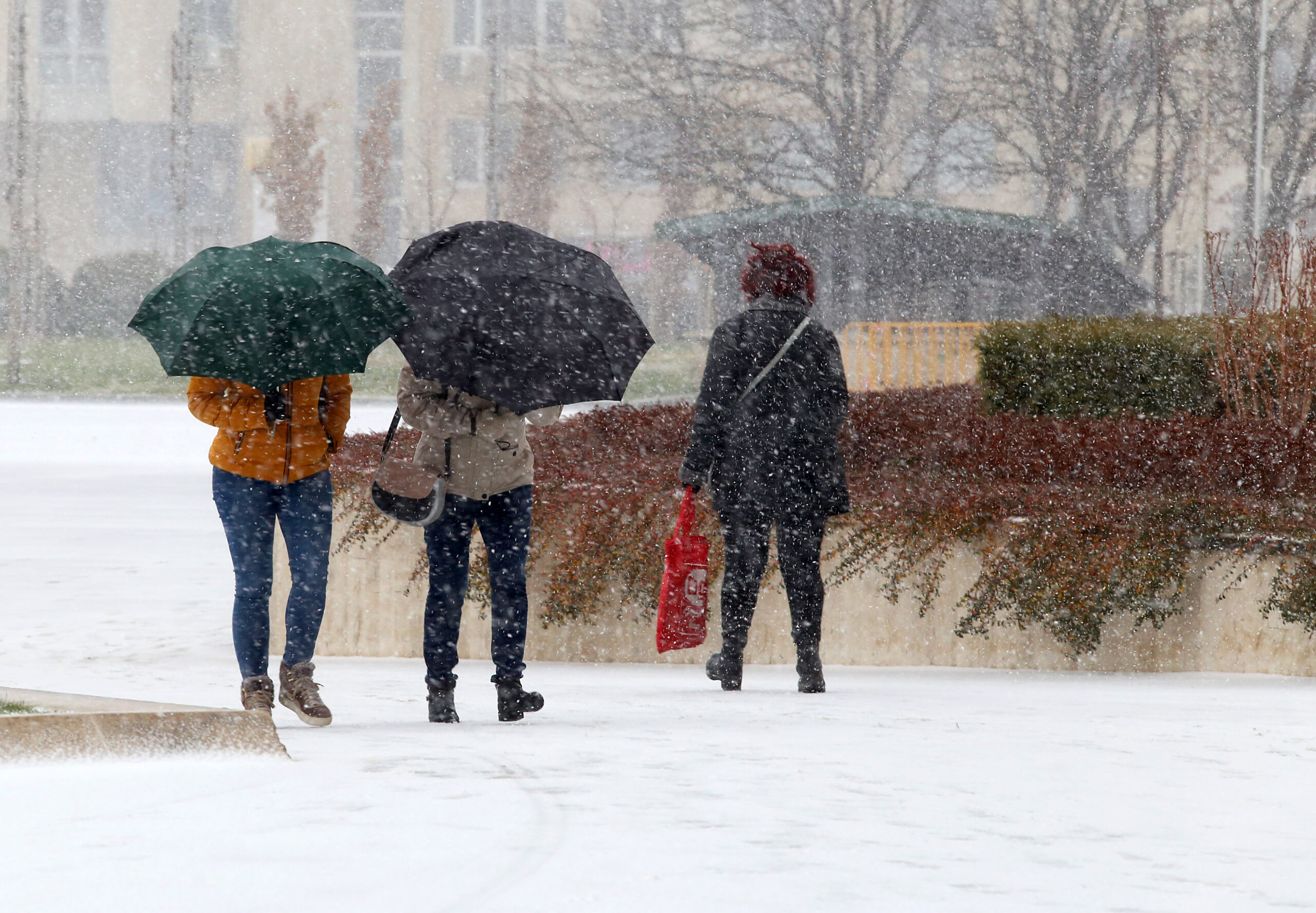 Дъжд, сняг и поледици в страната: Жълт код за интензивни валежи от дъжд и сняг