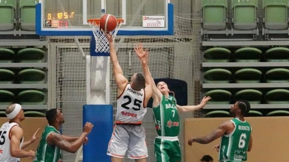 Балкан взе аванс срещу Академик Пловдив в четвъртфиналите на Националната баскетболна лига