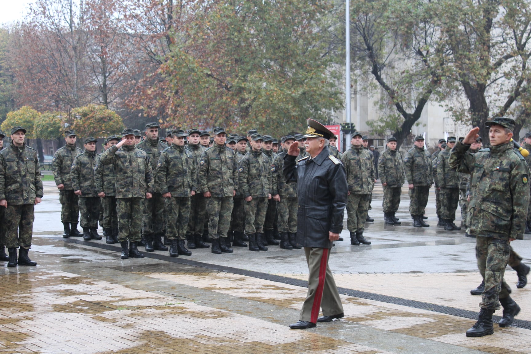 Хасково посрещна 38-мия военен контингент, участвал в мисията на НАТО в Афганистан „Решителна подкрепа“