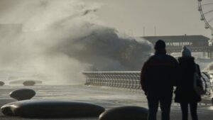 Storm Eleanor hits Britain