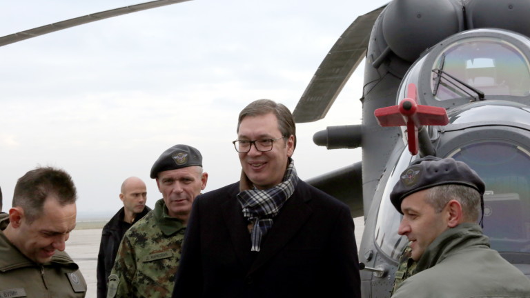 Сърбия обмисля отново да въведе задължителната военна служба, заяви президентът Вучич
