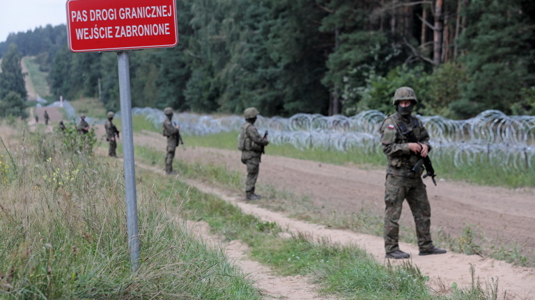 Полша е готова със 140 км ограда по границата си с Беларус