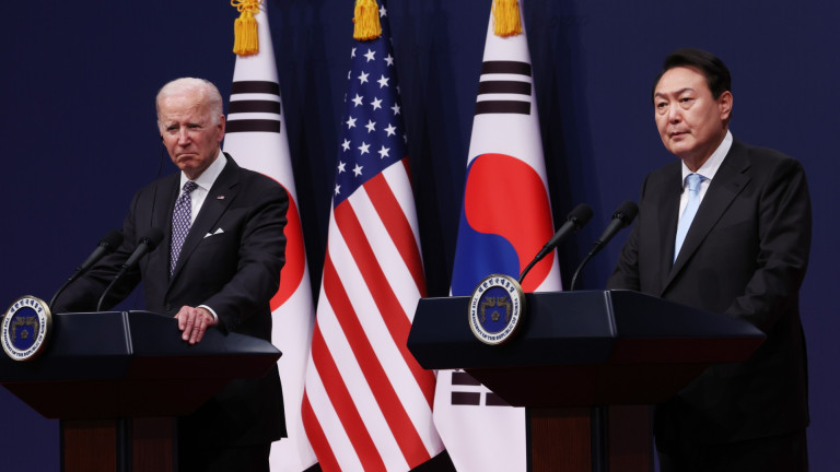 САЩ и Южна Корея се договориха да увеличат съвместната възпираща сила срещу КНДР